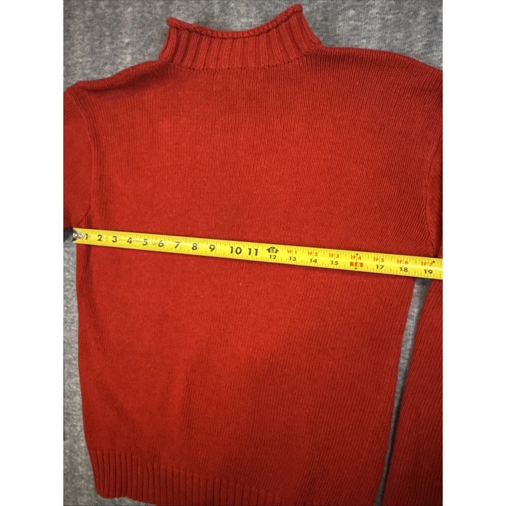 RARE Vintage 90s‎ Polo Ralph Lauren Red Equestrian  Horse Knit Sweater Medium